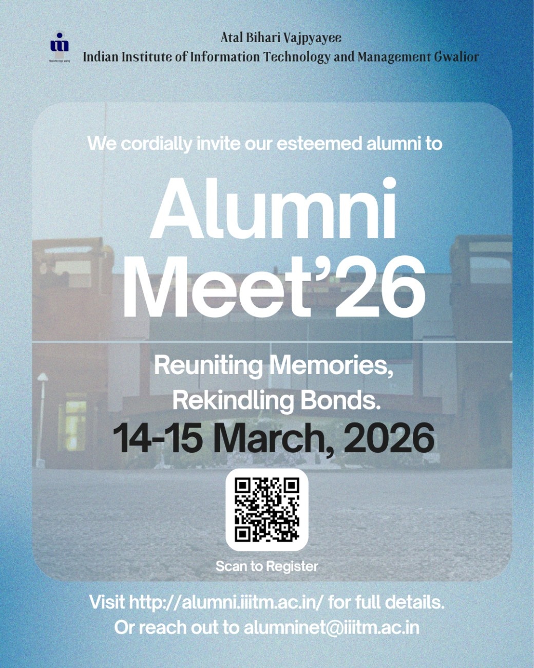 Alumni Meet 2026 - 14-15